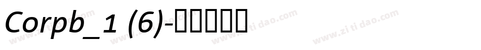 Corpb_1 (6)字体转换